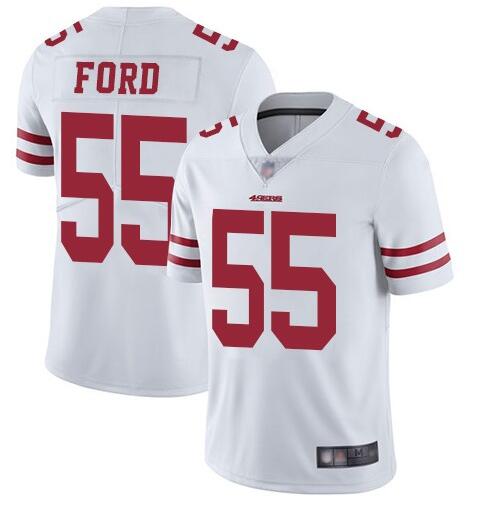 Nike 49ers 55 Dee Ford White Vapor Untouchable Limited Jersey