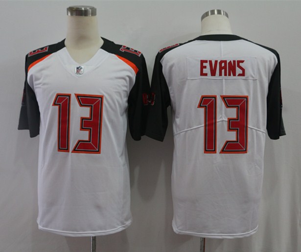 Nike Buccaneers 13 Mike Evans White Vapor Untouchable Limited Jersey