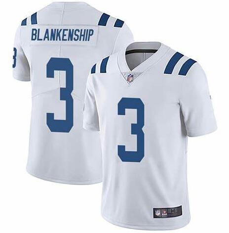 Nike Indianapolis Colts #3 Rodrigo Blankenship White Vapor Untouchable Limited Jersey