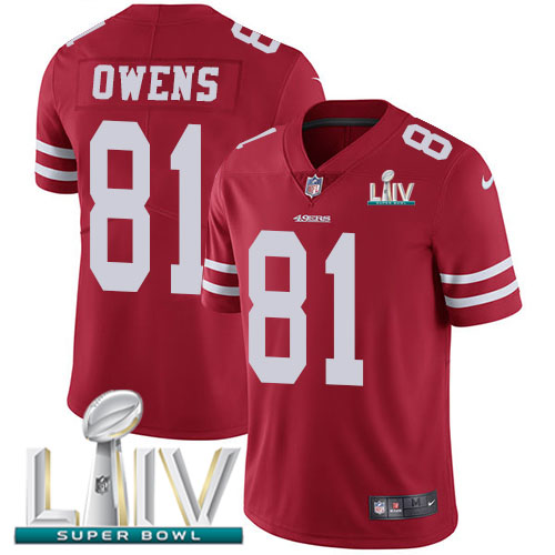 Nike 49ers #81 Jordan Matthews Red Super Bowl LIV 2020 Team Color Youth Stitched NFL Vapor Untouchable Limited Jersey