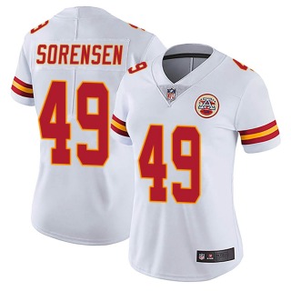 Women's Kansas City Chiefs #49 Daniel Sorensen Vapor Untouchable Jersey - Limited White