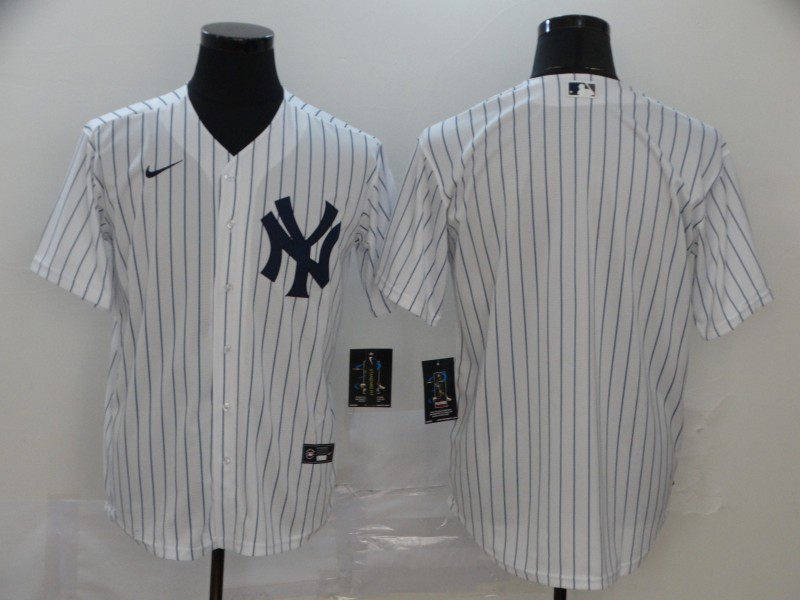 Men's New York Yankees Blank Stitched MLB Cool Base Nike Jersey