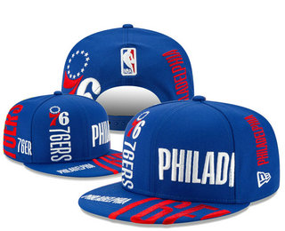 Philadelphia 76ers Snapback Ajustable Cap Hat YD 20-04-07-03