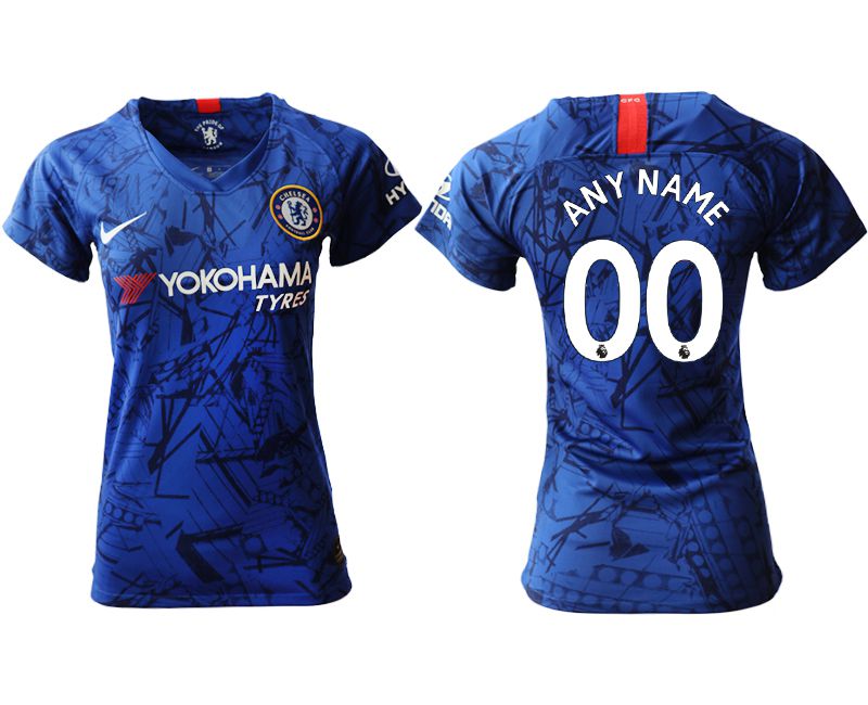 Women 2019-2020 club Chelsea home aaa version customized blue Soccer Jerseys