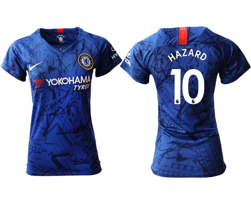 Women 2019-2020 club Chelsea home aaa version 10 blue Soccer Jerseys