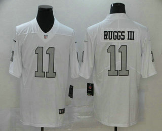 Men's Las Vegas Raiders #11 Henry Ruggs III White 2020 Color Rush Stitched NFL Nike Limited Jersey