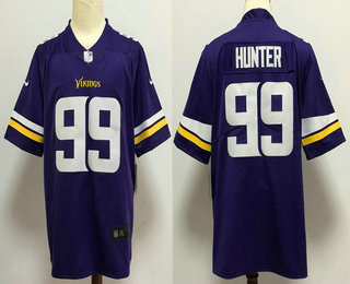 Men's Minnesota Vikings #99 Danielle Hunter Purple 2017 Vapor Untouchable Stitched NFL Nike Limited Jersey