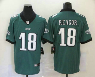 Men's Philadelphia Eagles #18 Jalen Reagor Midnight Green 2020 Vapor Untouchable Stitched NFL Nike Limited Jersey