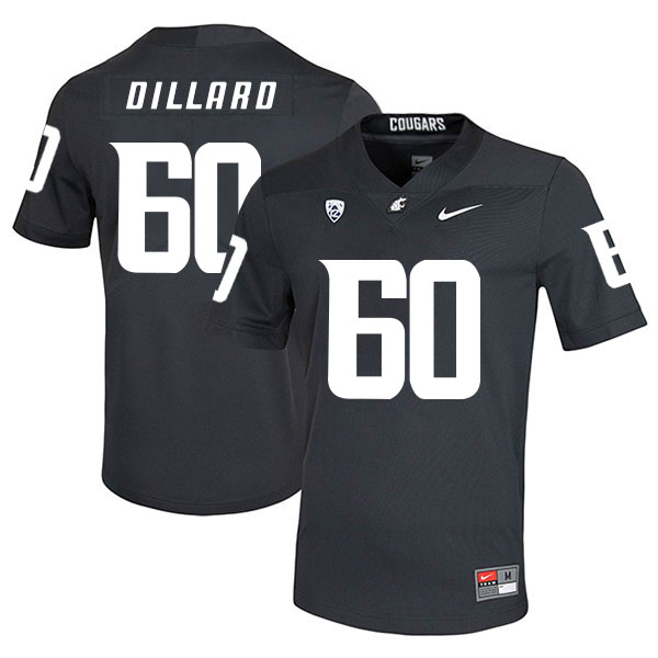 Washington State Cougars 60 Andre Dillard Black College Football Jersey