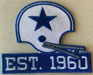 Dallas Cowboys 60th anniversary Seasons Patch