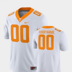 Men's Tennessee Volunteers Custom White College Football 2018 Game Jersey