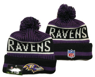 Baltimore Ravens Beanies Hat YD