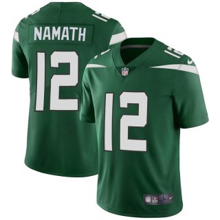 Men's New York Jets #12 Joe Namath 2019  Green Vapor Untouchable Limited Stitched Jersey