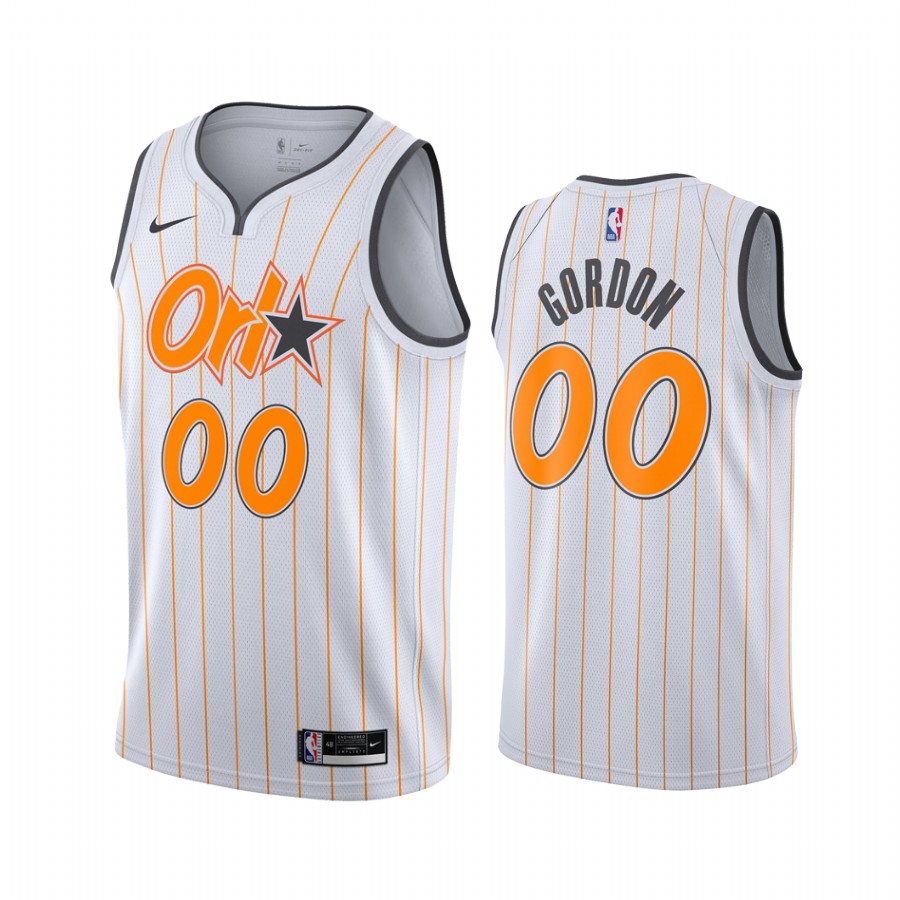 Nike Magic #00 Aaron Gordon White NBA Swingman 2020-21 City Edition Jersey