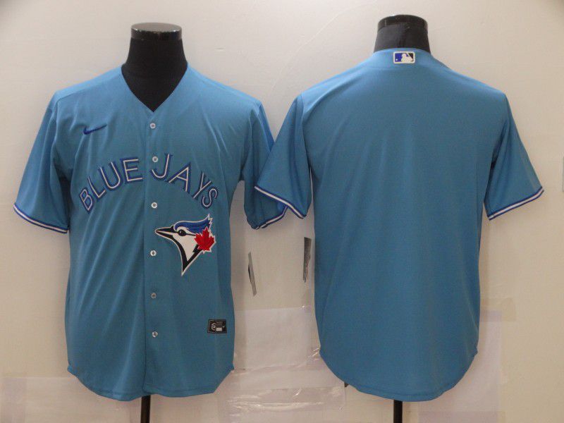 Men Toronto Blue Jays Blank Light blue Game Nike MLB Jerseys