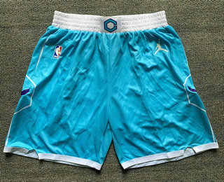 Men's Charlotte Hornets Blue 2021 Brand Jordan City Edition Swingman Shorts