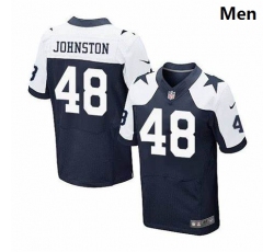 Men Dallas Cowboys #48 Daryl Johnston Nike Thanksgivens Limited Jersey