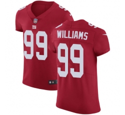 Nike Giants #99 Leonard Williams Red Alternate Men's Stitched NFL New Elite Jersey