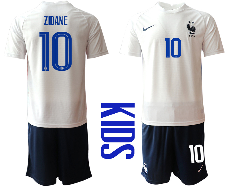 2021 France away Youth 10. soccer jerseys