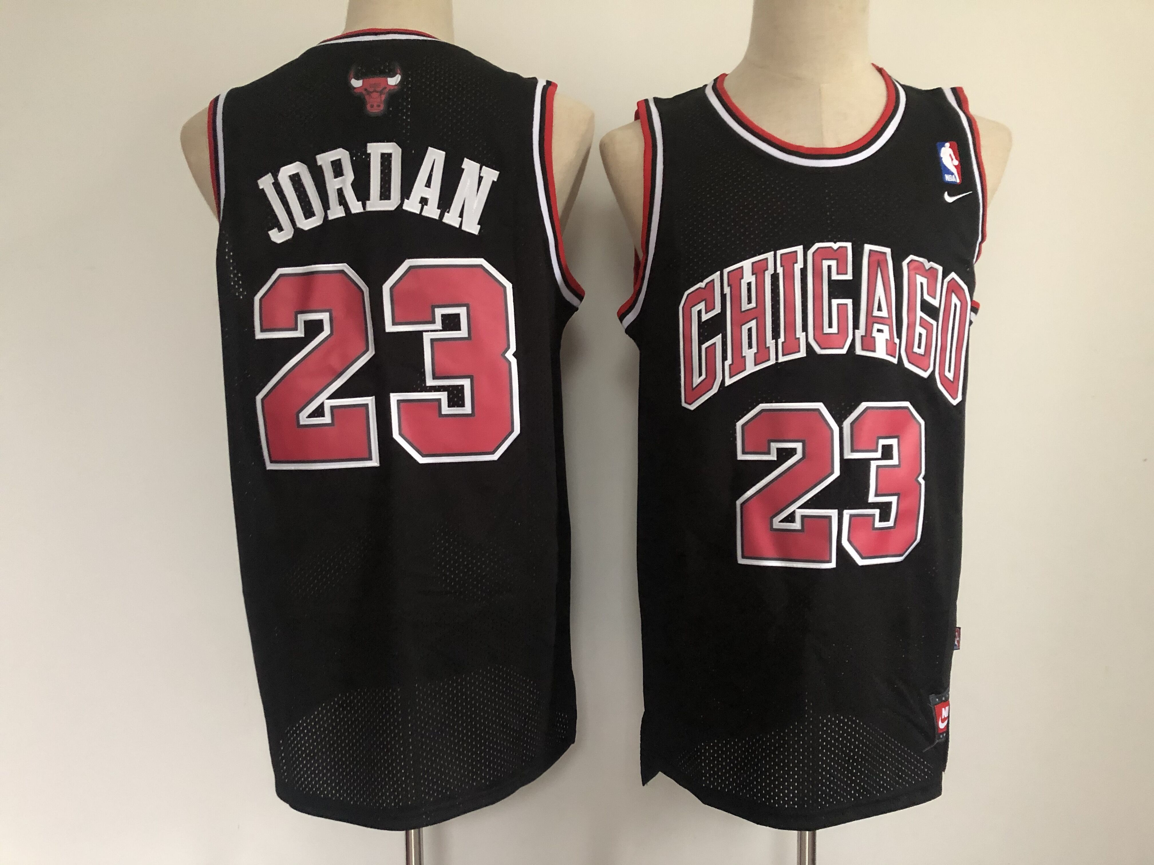 Men Chicago Bulls 23 Jordan Black Throwback 2021 Nike NBA Jersey