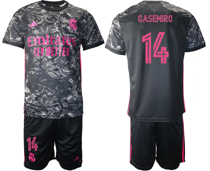 2021 Men Real Madrid away 14 soccer jerseys