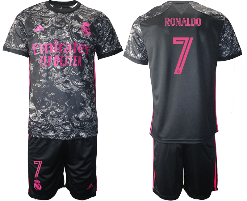 2021 Men Real Madrid away 7 soccer jerseys