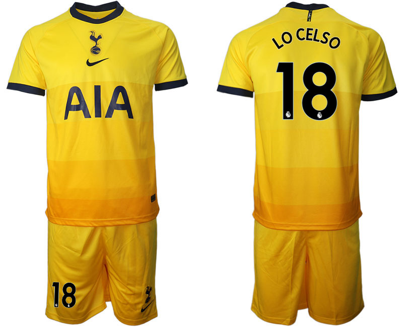 Men 2021 Tottenham Hotspur away 18 soccer jerseys