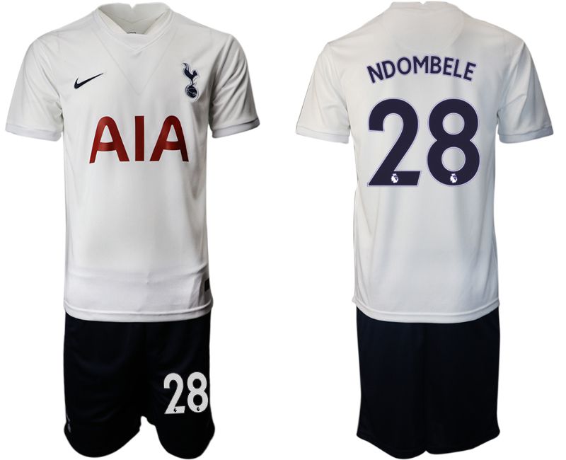 Men 2021-2022 Club Tottenham home white 28 Nike Soccer Jersey