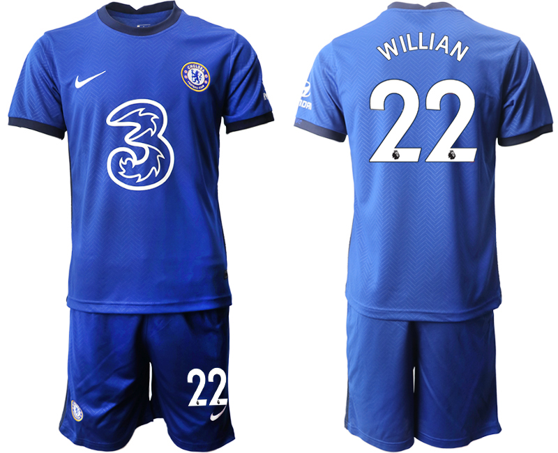 Men 2020-2021 club Chelsea home 22 blue Soccer Jerseys1