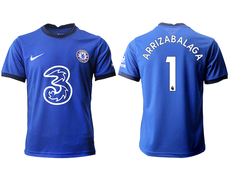 Men 2020-2021 club Chelsea home aaa version 1 blue Soccer Jerseys