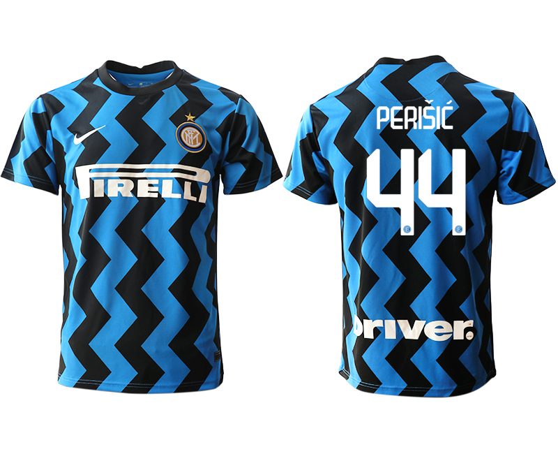 Men 2020-2021 club Inter Milan home aaa versio 44 blue Soccer Jerseys