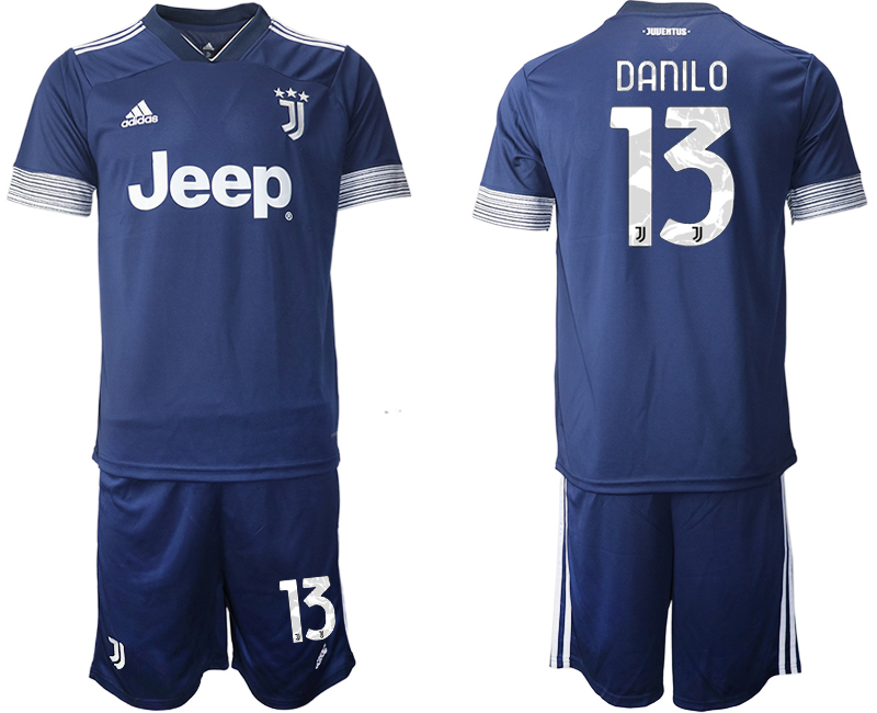 Men 2020-2021 club Juventus away 13 blue Soccer Jerseys