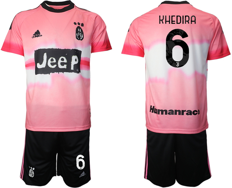 Men 2021 Juventus adidas Human Race 6 soccer jerseys