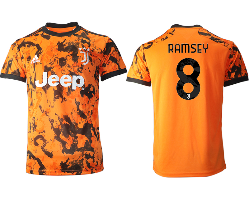 Men 2020-2021 club Juventus Second away aaa version 8 orange Soccer Jerseys