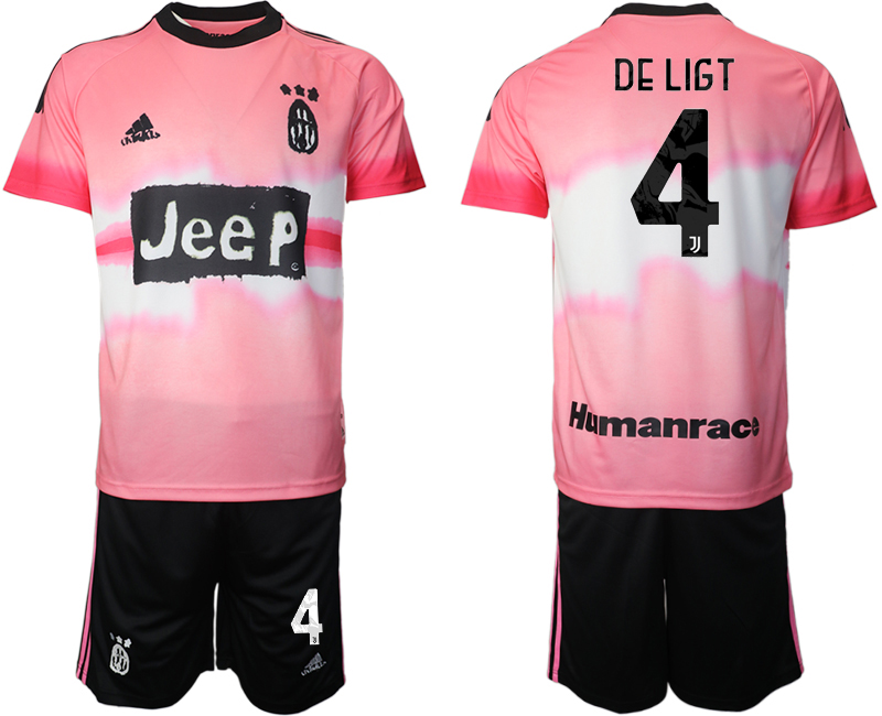 Men 2021 Juventus adidas Human Race 4 soccer jerseys