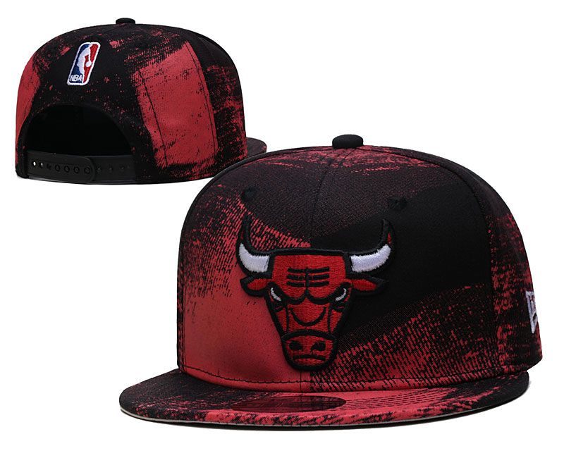 2021 NBA Chicago Bulls Hat TX 07074