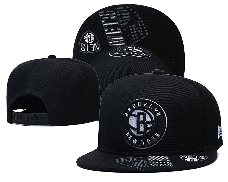 NBA 2021 Brooklyn Nets 001 hat GSMY