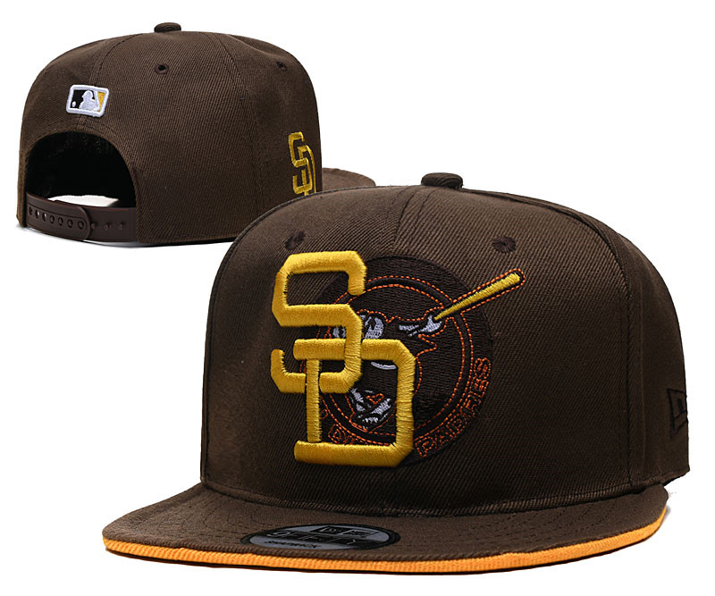 San Diego Padres Stitched Snapback Hats 001