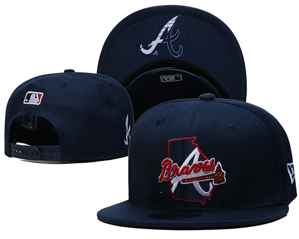 Atlanta Braves Stitched Snapback Hats 009