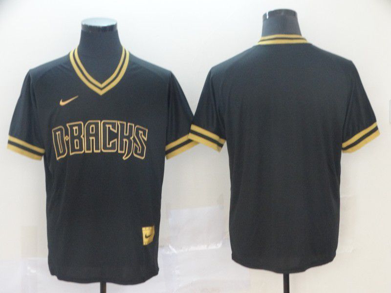 Men Arizona Diamondback Blank Black gold Game Nike 2022 MLB Jersey