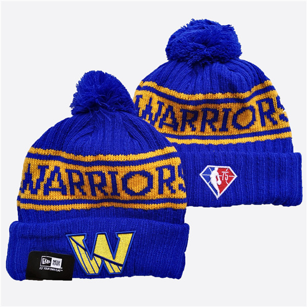 Golden State Warriors Knit Hats 012