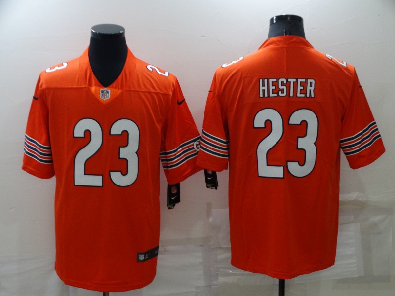 Men's Chicago Bears #23 Devin Hester Orange Vapor Limited 2020 NFL Draft Jersey