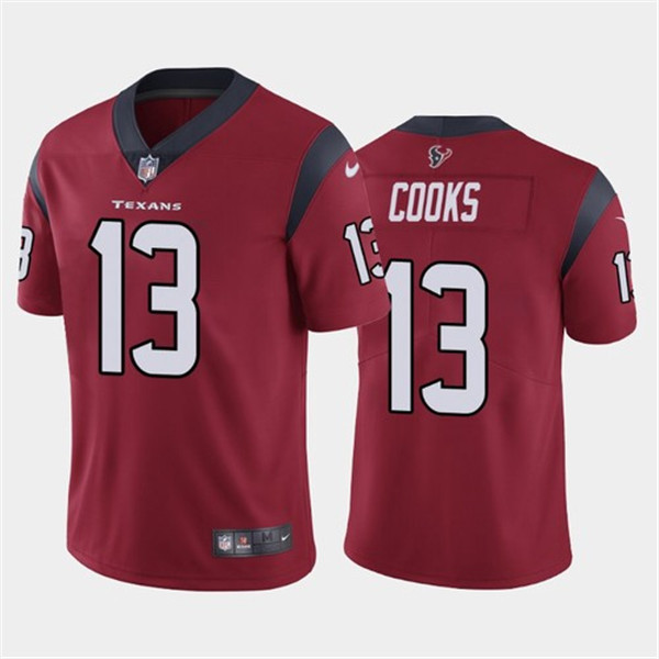 Men's Houston Texans #13 Brandin Cooks New Red Vapor Untouchable Limited Stitched NFL Jersey