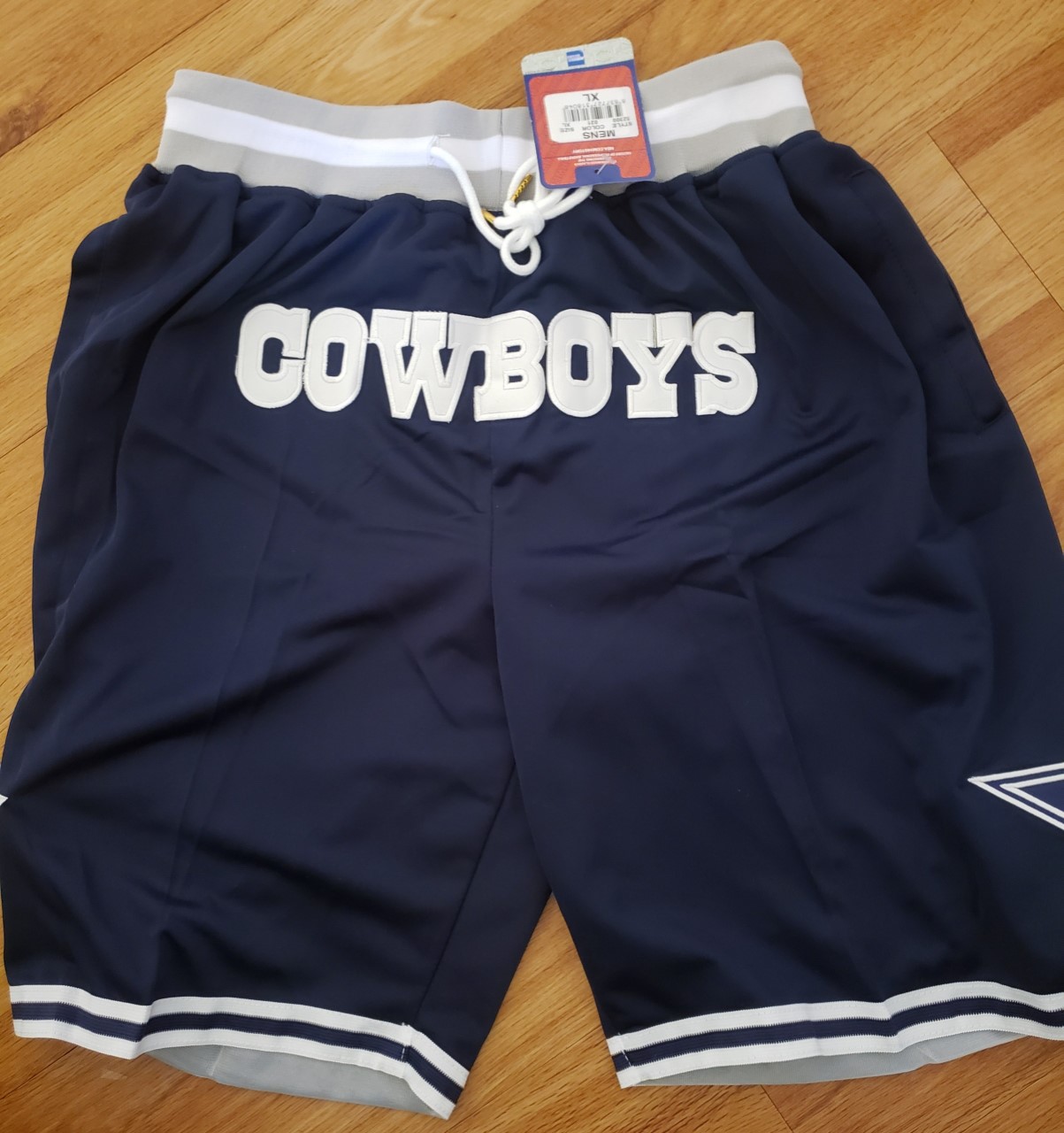 Men's Dallas Cowboys Navy Blue Just Don Shorts