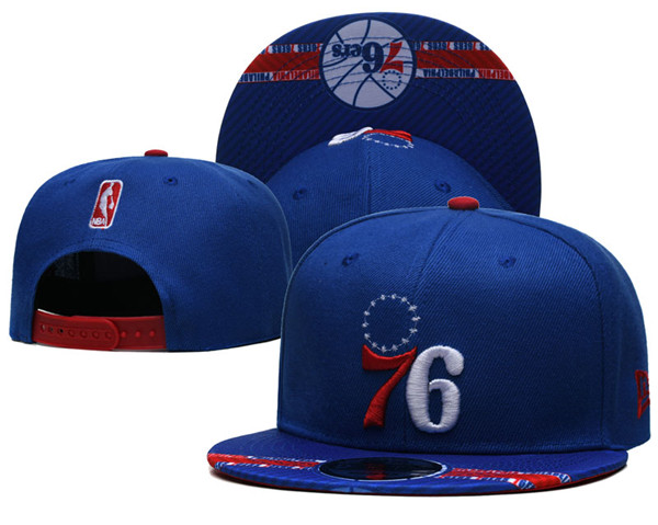 Philadelphia 76ers Stitched Snapback Hats 0020