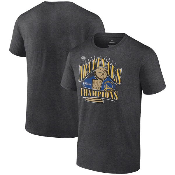 Mens Golden State Warriors 2021-2022 Black NBA Finals Champions Locker Room T-Shirt