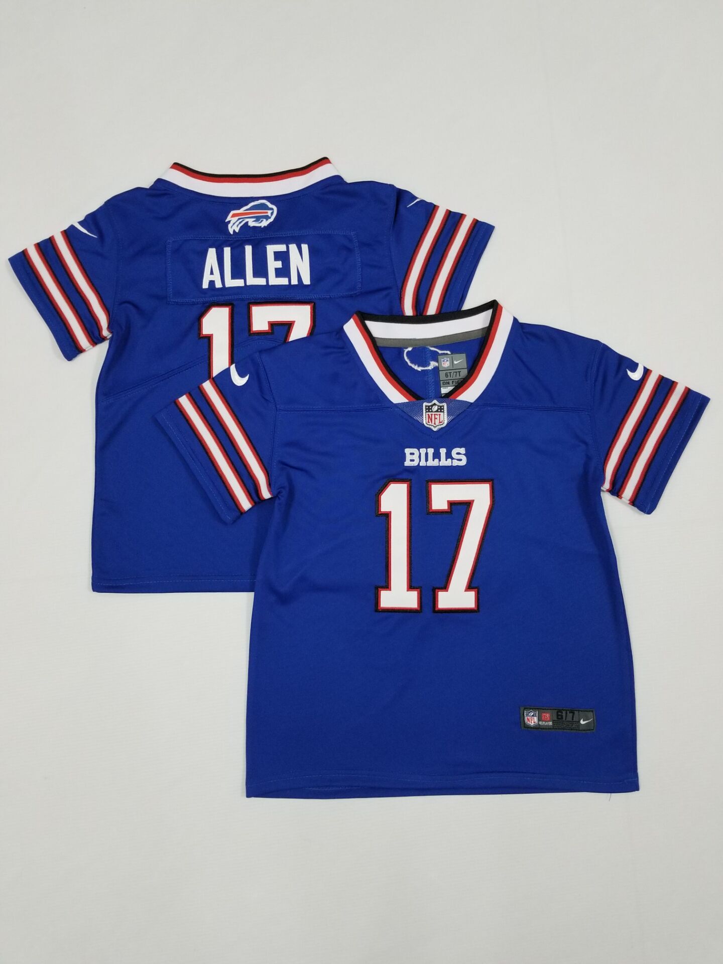 Toddlers Buffalo Bills #17 Josh Allen Royal Blue 2022 Vapor Untouchable Stitched NFL Nike Limited Jersey