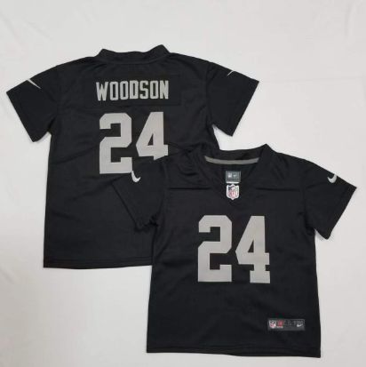 Toddlers Las Vegas Raiders #24 Johnathan Abram Limited Black Vapor Jersey