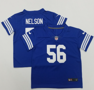 Toddlers Indianapolis Colts #56 Quenton Nelson Blue 2022 Vapor Untouchable Stitched NFL Nike Limited Jersey