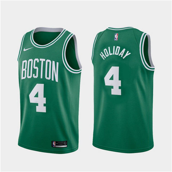 Men's Boston Celtics #4 Jrue Holiday Green 2023 Association Edition Stitched Basketball Jersey